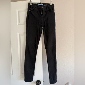 7 for all Mankind black skinny jeans